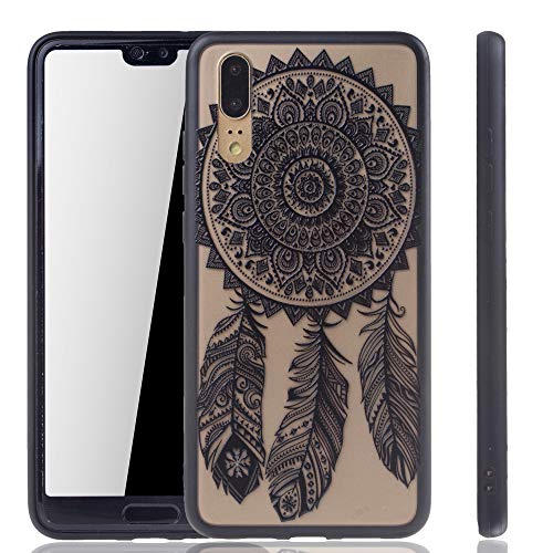 König Design Mandala Hülle geeignet für Huawei P20 | Silikon Case Back-Cover Motiv Traumfänger von König Design