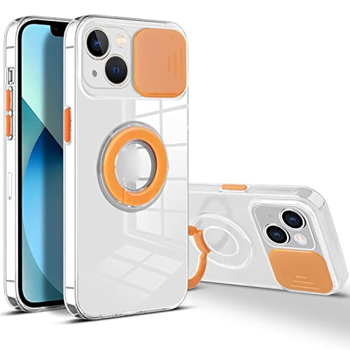 König Design Schutz Handy Hülle kompatibel mit Apple iPhone 13 Mini Case Cover Bumper Etuis Halter Orange von König Design
