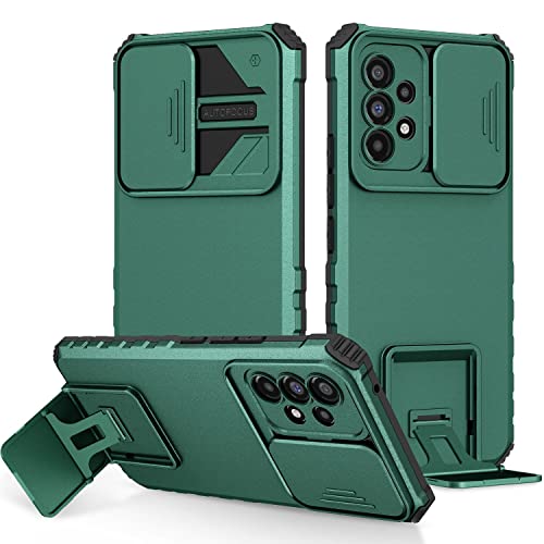 König Design Schutz Handy Hülle kompatibel mit Samsung Galaxy A53 5G Case Cover Tasche Etuis Bumper Dunkelgrün von König Design