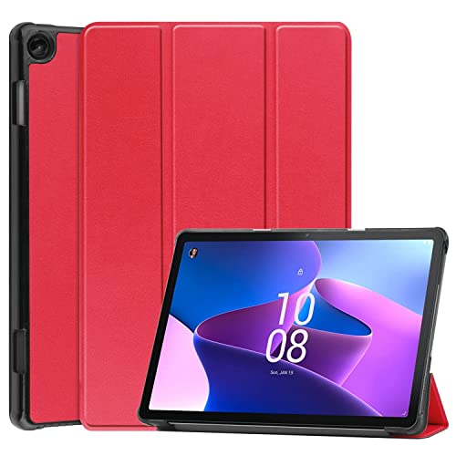 König Design Schutz Tablet Hülle kompatibel mit Lenovo Tab M10 (3rd Gen) Tasche 360 Grad Case Cover Rot von König Design