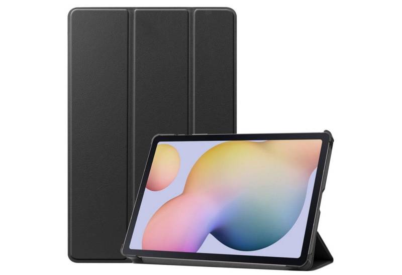 König Design Tablet-Hülle, Tablethülle für Samsung Galaxy Tab S7 Schutztasche Wallet Cover 360 Case Etuis Schwarz von König Design