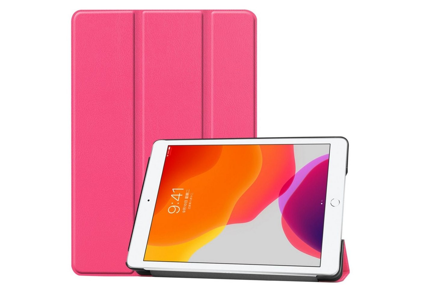 König Design Tablet-Hülle Apple iPad 10.2 (2021), Tablethülle für Apple iPad 10.2 (2021) Schutztasche Wallet Cover 360 Case Etuis von König Design