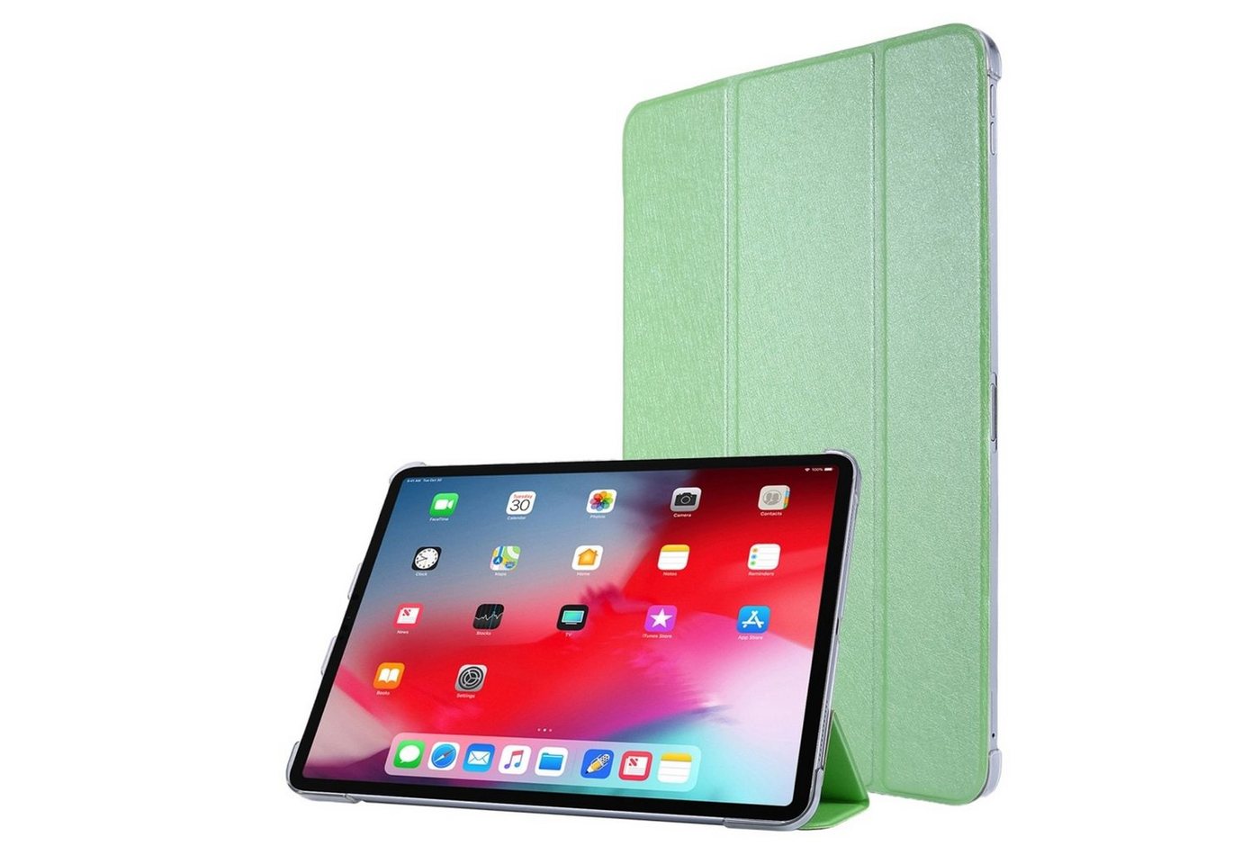 König Design Tablet-Hülle Apple iPad Pro 11 (2020), Schutzhülle für Apple iPad Pro 11 (2020) Tablethülle Schutztasche Cover Standfunktion Grün von König Design