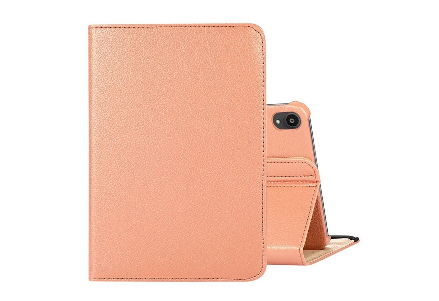 König Design Tablet-Hülle Apple iPad mini 6, Tablethülle für Apple iPad mini 6 Schutztasche Wallet Cover 360 Case Etuis von König Design