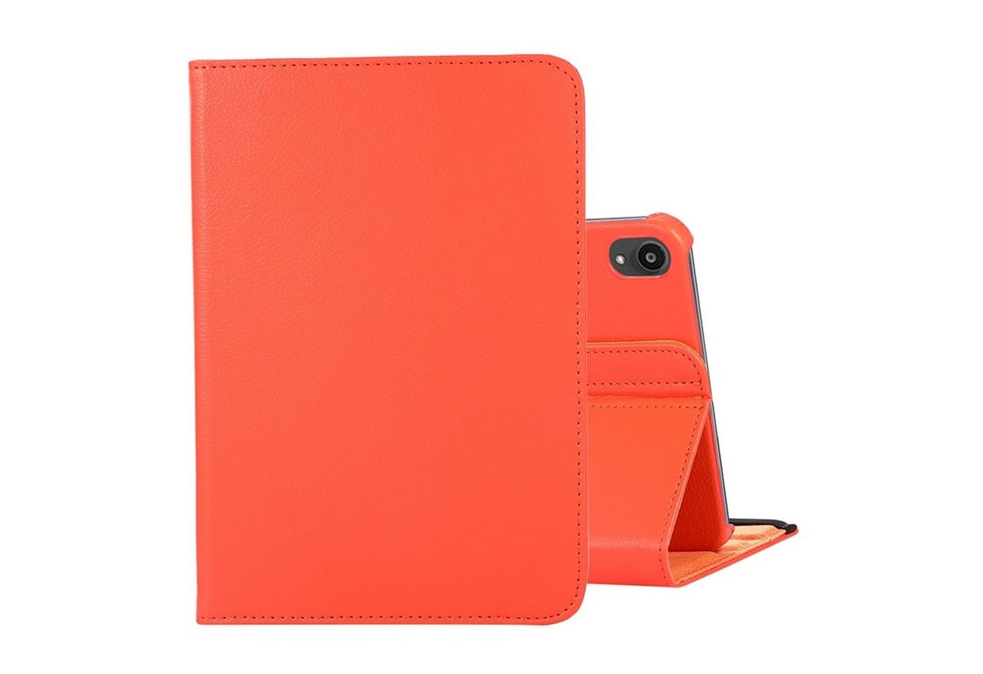 König Design Tablet-Hülle Apple iPad mini 6, Tablethülle für Apple iPad mini 6 Schutztasche Wallet Cover 360 Case Etuis von König Design