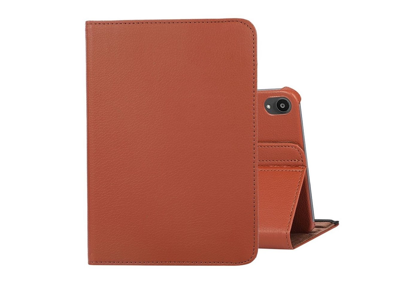 König Design Tablet-Hülle Apple iPad mini 6, Tablethülle für Apple iPad mini 6 Schutztasche Wallet Cover 360 Case Etuis von König Design