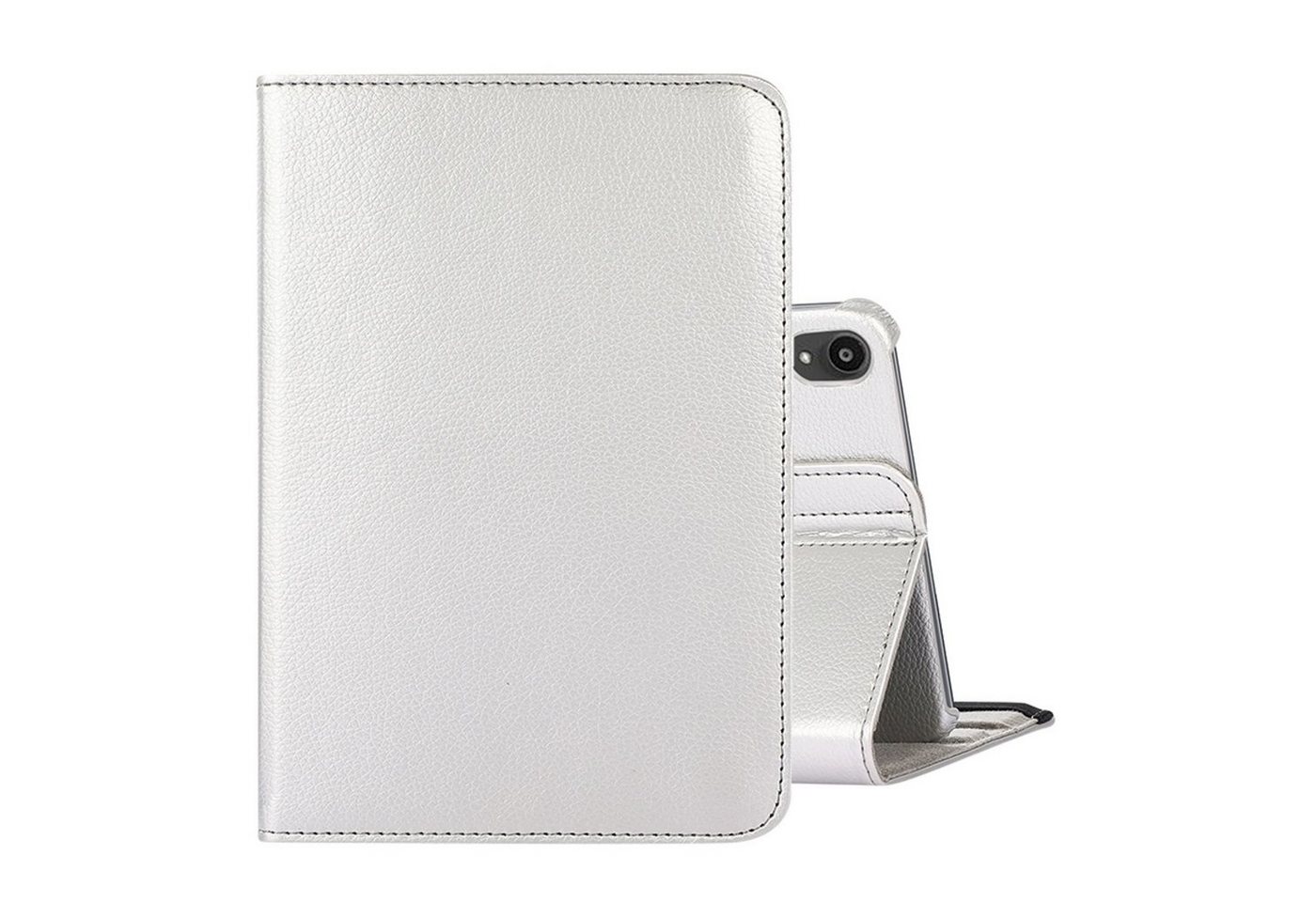 König Design Tablet-Hülle Apple iPad mini 6, Tablethülle für Apple iPad mini 6 Schutztasche Wallet Cover 360 Case Etuis von König Design