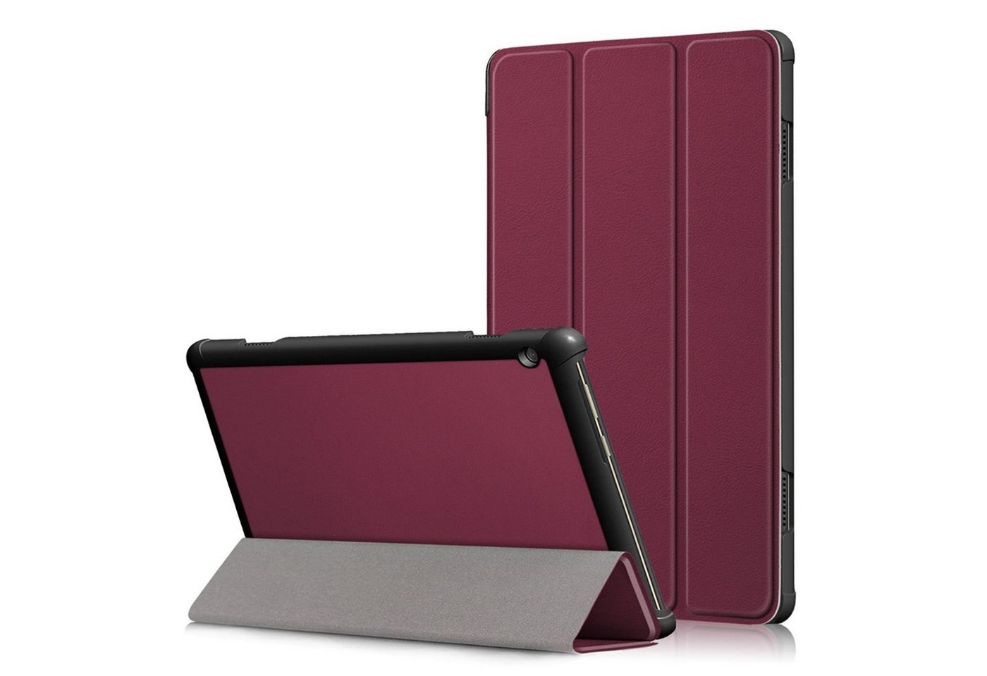 König Design Tablet-Hülle Lenovo Tab M10, Lenovo Tab M10 Schutzhülle Tablet-Hülle Rot von König Design