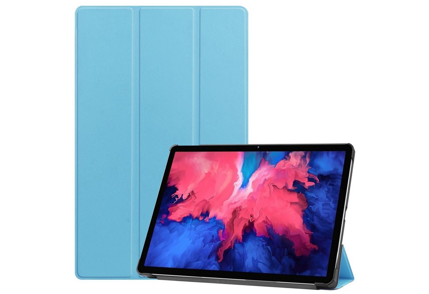 König Design Tablet-Hülle Lenovo Tab P11, Lenovo Tab P11 Schutzhülle Tablet-Hülle Blau von König Design