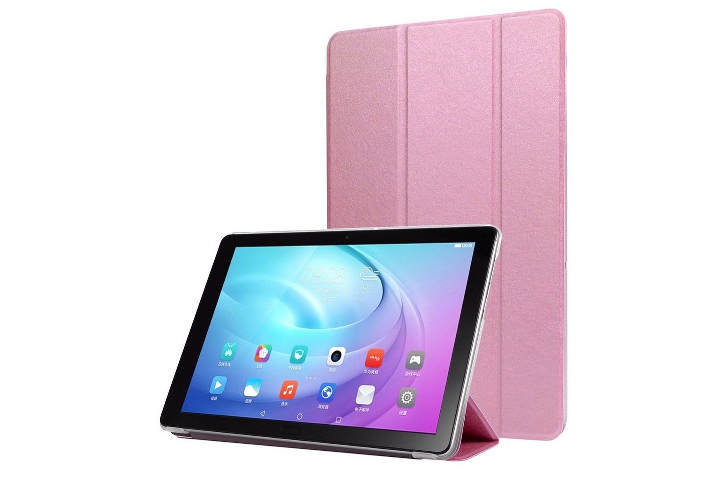 König Design Tablet-Hülle Samsung Galaxy Tab A7, Schutzhülle für Samsung Galaxy Tab A7 Tablethülle Schutztasche Cover Standfunktion Rosa König Design Tablet-Hülle Samsung Galaxy Tab A7, Schutzhülle für Samsung Galaxy Tab A7 Tablethülle Schutztasche Cover Standfunktion Rosa von König Design