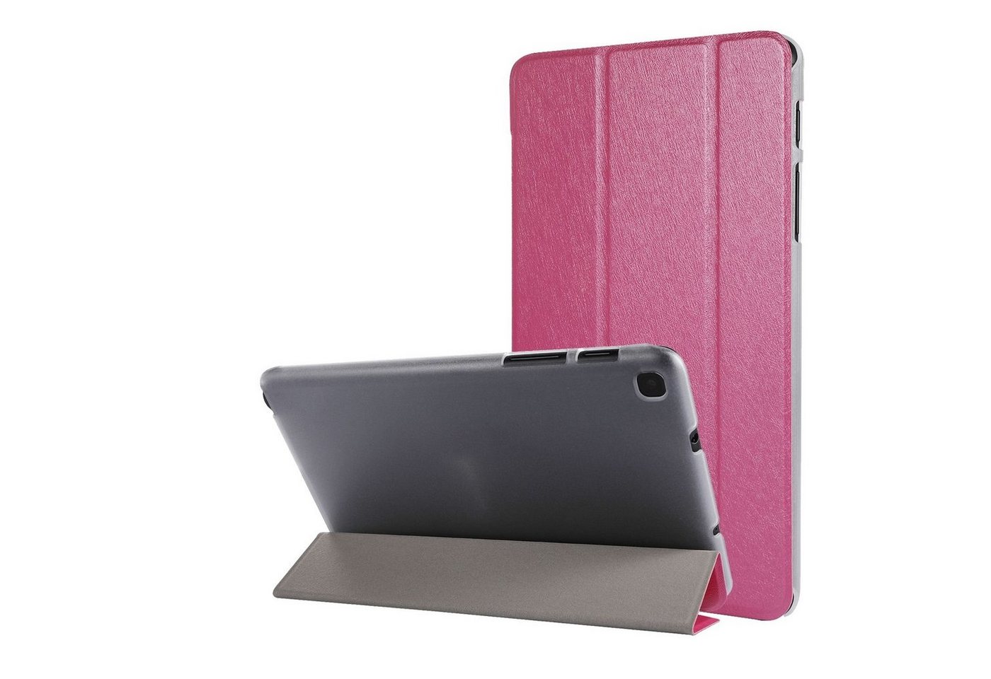 König Design Tablet-Hülle Samsung Galaxy Tab A7 Lite, Schutzhülle für Samsung Galaxy Tab A7 Lite Tablethülle Schutztasche Cover Standfunktion Pink von König Design