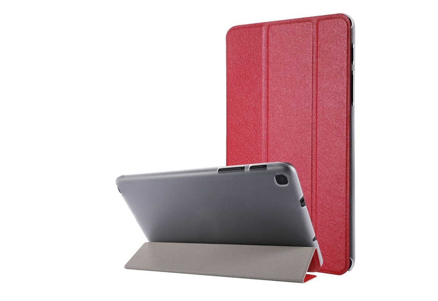 König Design Tablet-Hülle Samsung Galaxy Tab A7 Lite, Schutzhülle für Samsung Galaxy Tab A7 Lite Tablethülle Schutztasche Cover Standfunktion Rot von König Design