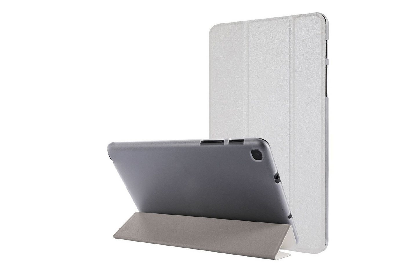 König Design Tablet-Hülle Samsung Galaxy Tab A7 Lite, Schutzhülle für Samsung Galaxy Tab A7 Lite Tablethülle Schutztasche Cover Standfunktion Weiß von König Design