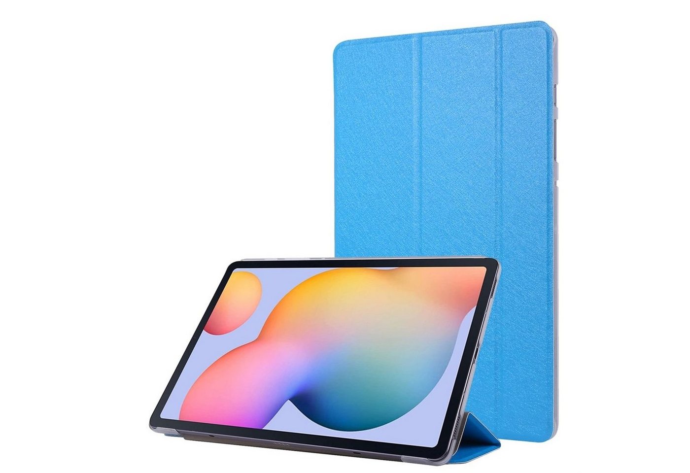 König Design Tablet-Hülle Samsung Galaxy Tab S7, Schutzhülle für Samsung Galaxy Tab S7 Tablethülle Schutztasche Cover Standfunktion Blau von König Design