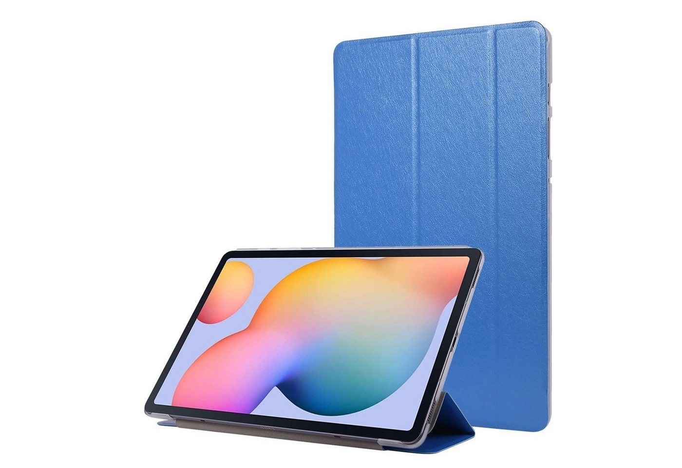 König Design Tablet-Hülle Samsung Galaxy Tab S7, Schutzhülle für Samsung Galaxy Tab S7 Tablethülle Schutztasche Cover Standfunktion Dunkelblau von König Design