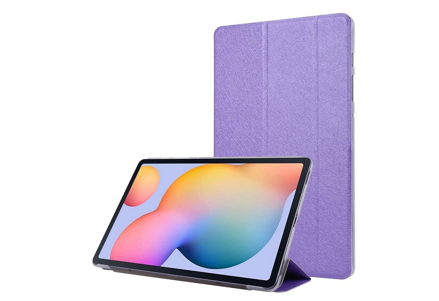 König Design Tablet-Hülle Samsung Galaxy Tab S7, Schutzhülle für Samsung Galaxy Tab S7 Tablethülle Schutztasche Cover Standfunktion Lila von König Design