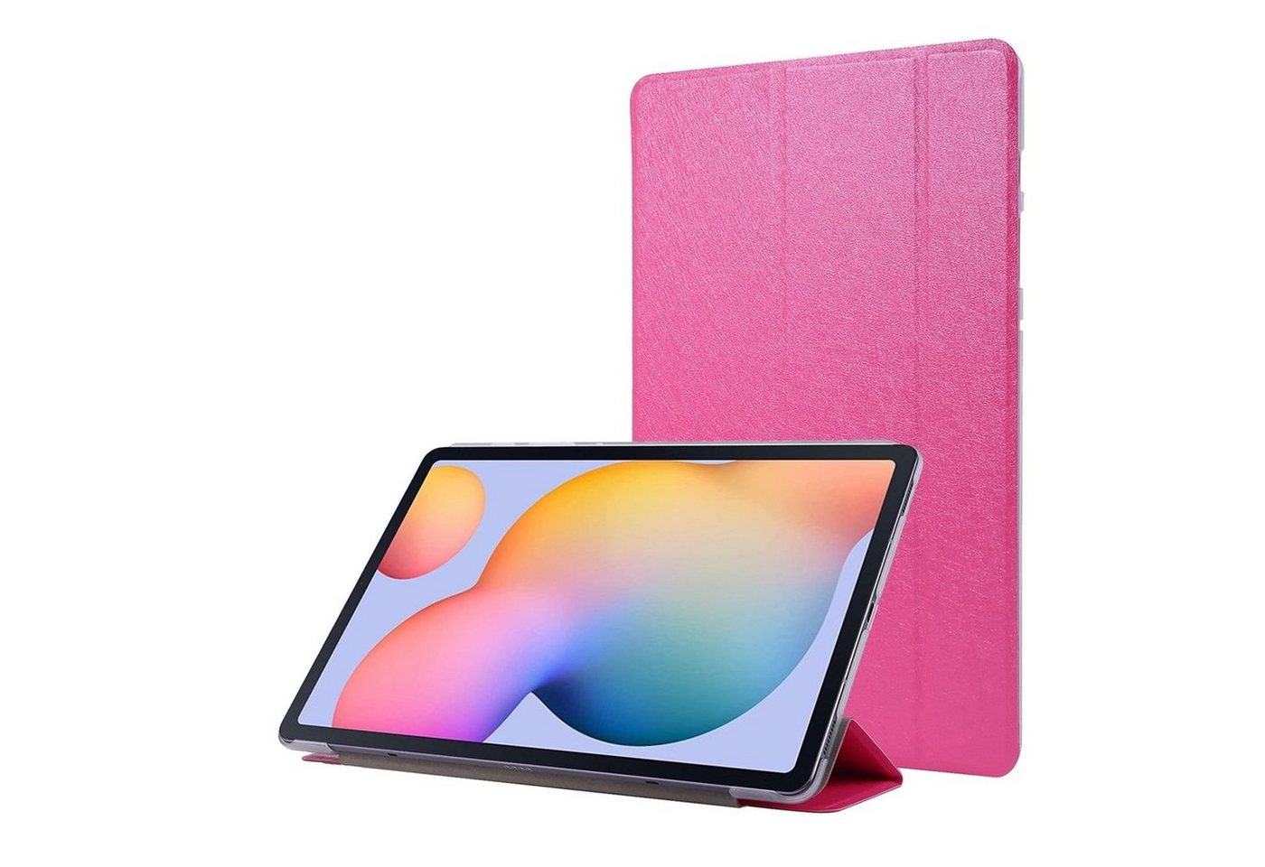 König Design Tablet-Hülle Samsung Galaxy Tab S7, Schutzhülle für Samsung Galaxy Tab S7 Tablethülle Schutztasche Cover Standfunktion Pink von König Design