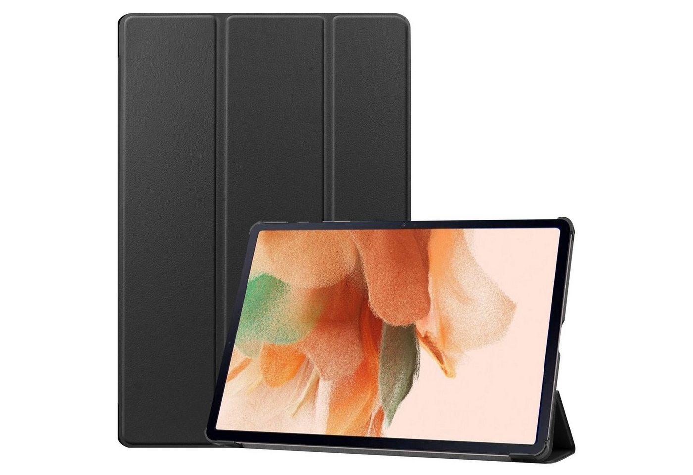 König Design Tablet-Hülle Samsung Galaxy Tab S7 FE, Tablethülle für Samsung Galaxy Tab S7 FE Schutztasche Wallet Cover 360 Case Etuis Schwarz König Design Tablet-Hülle Samsung Galaxy Tab S7 FE, Tablethülle für Samsung Galaxy Tab S7 FE Schutztasche Wallet Cover 360 Case Etuis Schwarz von König Design