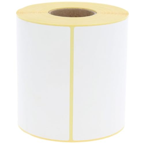 Thermoetiketten Thermo-Eco,weiß,permanent klebend,40mm,103x199mm,250/Rolle von König Werbeanlagen