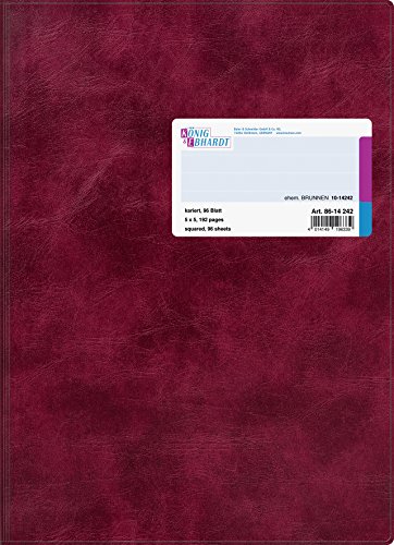 König und Ebhardt König & Ebhardt 8614242 Geschäftsbuch, A4, kariert, rot König und Ebhardt König & Ebhardt 8614242 Geschäftsbuch, A4, kariert, rot von König & Ebhardt
