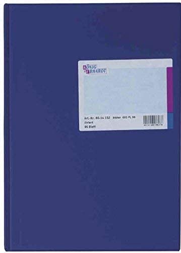 König & Ebhardt König und Ebhardt König & Ebhardt 8614152 Geschäftsbuch (A4, liniert) von König & Ebhardt