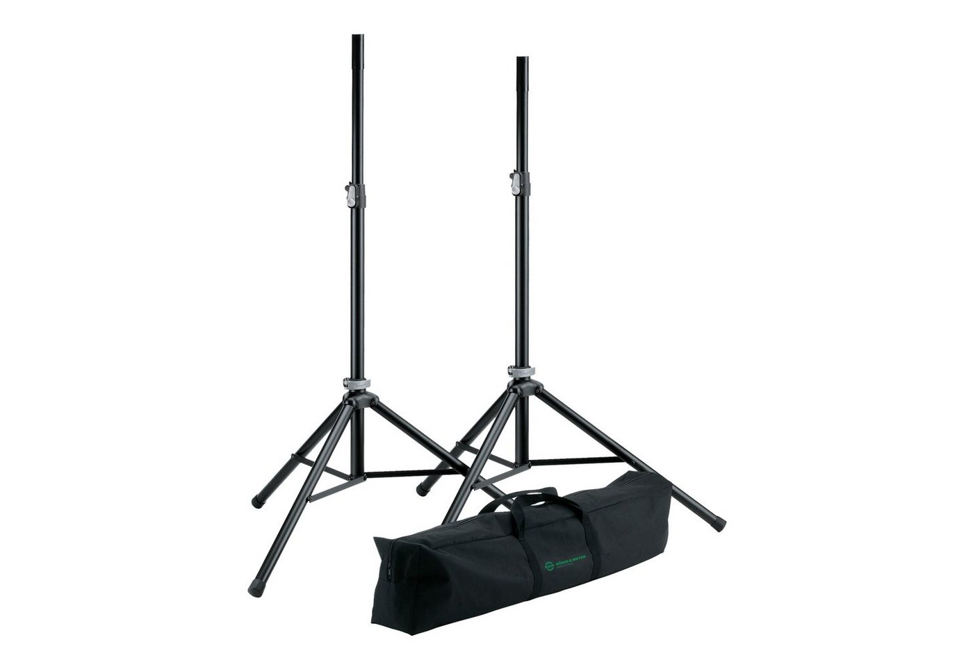 König & Meyer Lautsprecherständer, (21449 Lautsprecherstativ Set max. 50 kg, schwarz, 21449 Lautsprecherstativ Set max. 50 kg, schwarz - Boxenständer) von König & Meyer