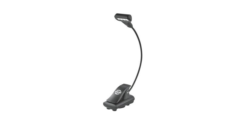 König & Meyer Notenpultleuchte 4 LED T-Model FlexLight schwarz von König & Meyer