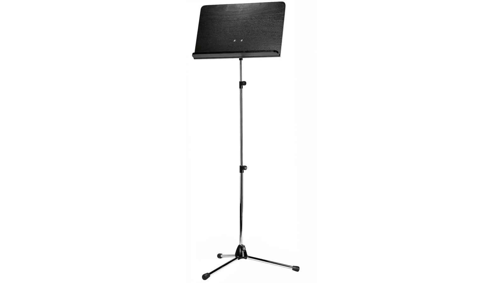 König & Meyer Orchesternotenpult 118/4 Stativ verchromt, Holzplatte schwarz König & Meyer Orchesternotenpult 118/4 Stativ verchromt, Holzplatte schwarz von König & Meyer