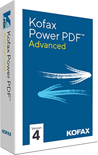 Kofax Power PDF Advanced 4.0|1PC/WIN|Vollversion|unbegrenzte Laufzeit|Aktivierungscode per Post [Lizenz][KEINE CD][NO von Kofax