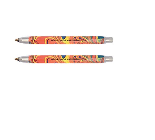 KOH-I-NOOR Druckbleistift 2er Set Magic Serie 5340 Falmminenstifte 5,6 mm incl. Bleistiftemine von Koh-I-Noor