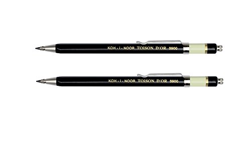 KOH-I-NOOR Fallbleistift Druckbleistift Metall 2er Set schwarz KOH-I-NOOR Fallbleistift Druckbleistift Metall 2er Set schwarz von Koh-I-Noor