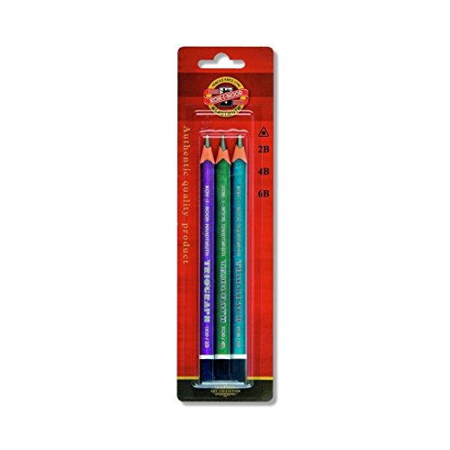KOH-I-NOOR Jumbo-Dreikant-Bleistift, 3 Stück von Koh-I-Noor