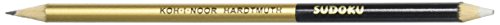 KOH-I-NOOR Sudoku Graphit 2B Bleistift mit Radierer von Koh-I-Noor