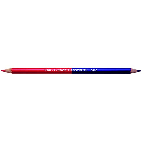 Koh-I-NOOR 34330eg001ks Büro Farbige Bleistift – Rot/Blau von Koh-I-Noor