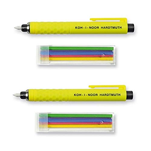 Koh-I-Noor 2 x 7 Stück Schneiderkreide & Stift von Koh-I-Noor