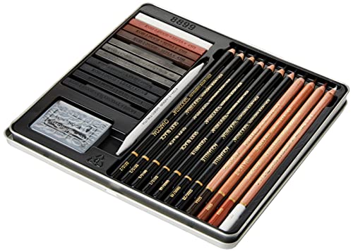 Koh-I-Noor - H8899 - Kollektion Art Bleistift Set Giconda (11), 24-teiliges Set von Koh-I-Noor