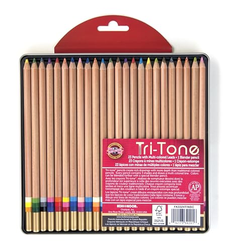 Koh-I-Noor Tritone 24 Bleistiftset von Koh-I-Noor