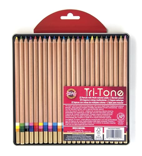 Koh-I-Noor Tritone 24 Bleistiftset von Koh-I-Noor