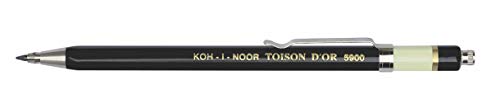 Koh-I-Noor Versatil 5900 - Druckbleistift aus Metall, 1 Einheit, schwarz von Koh-I-Noor