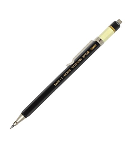 Koh-I-Noor Toison D'or 5900CL Metallminenhalter mit Spitzer, mit Clip, 2 Bleistifte von Koh-I-Noor