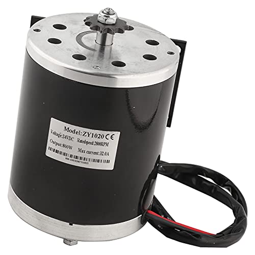 Koieam E Fahrradmotor, 24 V 800W Hochgeschwindigkeits -Metallmotor mit Füße Accessoire für electeic Scooter e Scooter E Bike Koieam E Fahrradmotor, 24 V 800W Hochgeschwindigkeits -Metallmotor mit Füße Accessoire für electeic Scooter e Scooter E Bike von Koieam