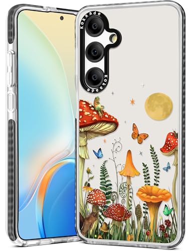 Kokaade Schutzhülle für Samsung A05S für Damen und Mädchen – niedliches Kawaii-Modisches, stilvolles Pilz-Schmetterling-Design, TPU-Schutzhülle für Samsung A05S Kokaade Schutzhülle für Samsung A05S für Damen und Mädchen – niedliches Kawaii-Modisches, stilvolles Pilz-Schmetterling-Design, TPU-Schutzhülle für Samsung A05S von Kokaade