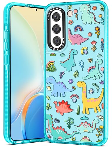 Kokaade Schutzhülle für Samsung Galaxy S22, niedliches Kawaii-Dinosaurier-Design, modische Handyhülle, TPU-Funda für Samsung Galaxy S22 Kokaade Schutzhülle für Samsung Galaxy S22, niedliches Kawaii-Dinosaurier-Design, modische Handyhülle, TPU-Funda für Samsung Galaxy S22 von Kokaade