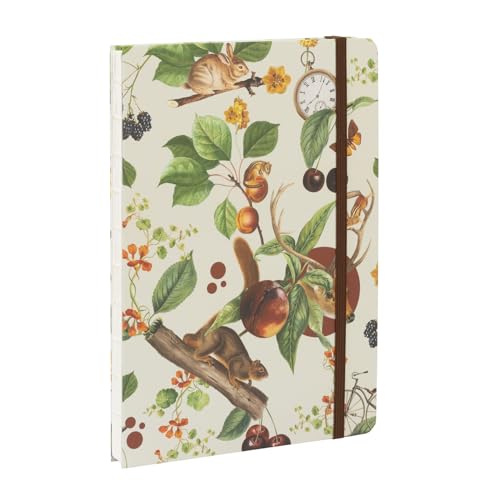 Kokonote Journal Dotted A5 Autum Dream - Hard Cover Notizblock A5 Notizbuch A5 Dotted Tagebuch für Erwachsene und Kinder von Kokonote