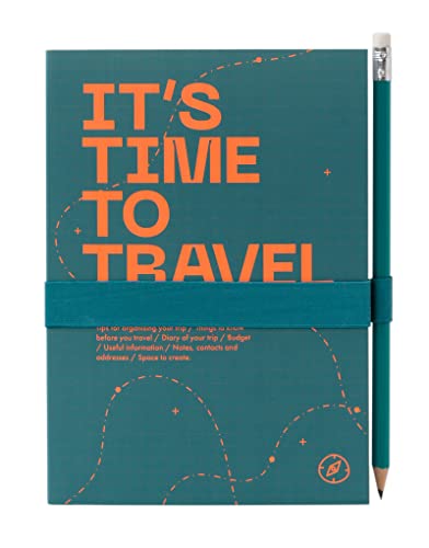 Kokonote Reisetagebuch zum Selberschreiben Pusheen Dotted Notebook 12x19,6 cm Einband aus synthetischem Leder und Gummiband zum sicheren Verschließen von Kokonote