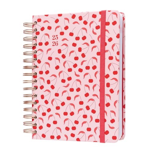 Kokonote Schülerkalender 2025/2026 Kalender 2026 Buchkalender A5 Cherry Dreams - Studienplaner Schulplaner Tagesplaner Terminplaner 2025 2026 A5 Ringbuch - Schulanfang Geschenke Schulsachen Aesthetic Kokonote Schülerkalender 2025/2026 Kalender 2026 Buchkalender A5 Cherry Dreams - Studienplaner Schulplaner Tagesplaner Terminplaner 2025 2026 A5 Ringbuch - Schulanfang Geschenke Schulsachen Aesthetic von Kokonote