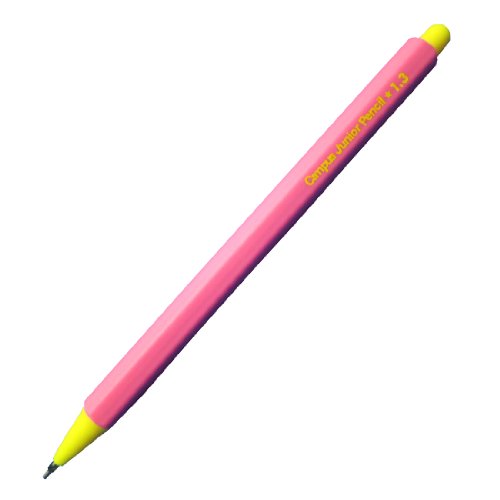 Kokuyo Campus Junior Bleistift, 1,3 mm, rosa Körper (PS-C101P-1P) von Kokuyo