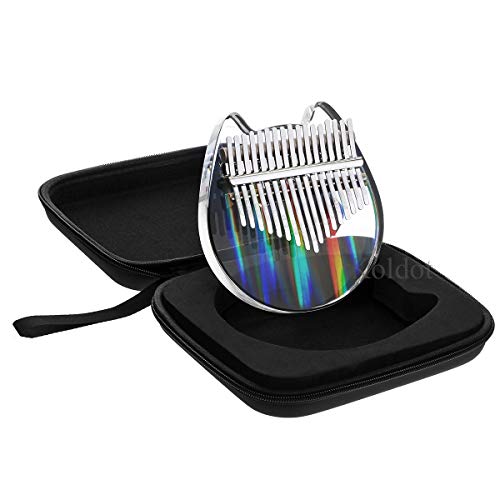 Kalimba-Daumenklavier in Katzenform, 17 Tasten, massiver Finger, transparenter Körper, süßer Kristall, Acryl, Kalimba mit Hartschalenkoffer, Geschenke für Kinder, Erwachsene, Anfänger mit Stimmhammer Kalimba-Daumenklavier in Katzenform, 17 Tasten, massiver Finger, transparenter Körper, süßer Kristall, Acryl, Kalimba mit Hartschalenkoffer, Geschenke für Kinder, Erwachsene, Anfänger mit Stimmhammer von Koldot