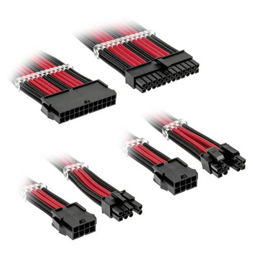 Kolink CORESTANDARD-EK-BRD Strom Anschlusskabel Schwarz/Rot Kolink CORESTANDARD-EK-BRD Strom Anschlusskabel Schwarz/Rot von Kolink