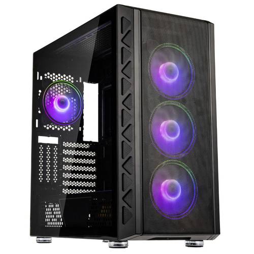 Kolink Citadel Mesh ATX Midi-Tower Gehäuse, Gaming-Gehäuse Schwarz von Kolink